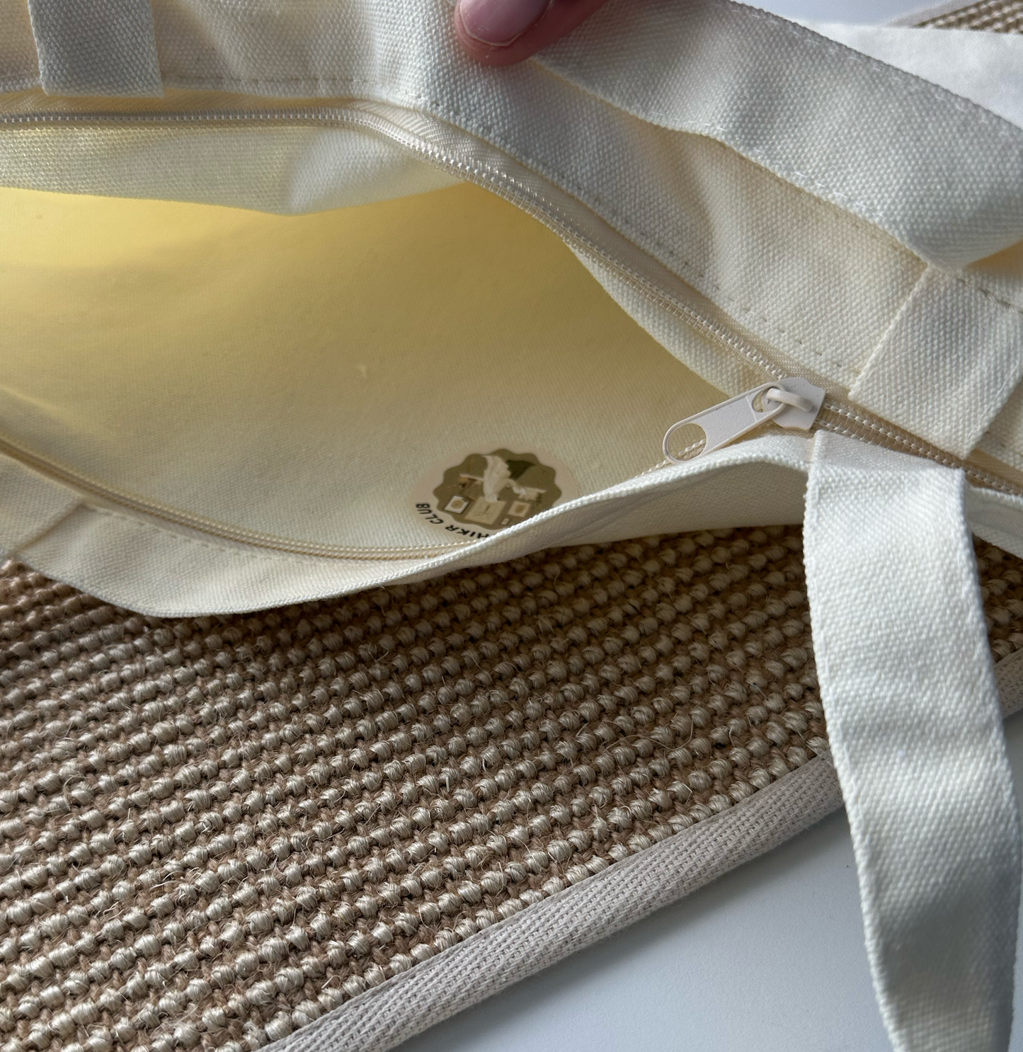 Prayer Room Zipper Tote Bag