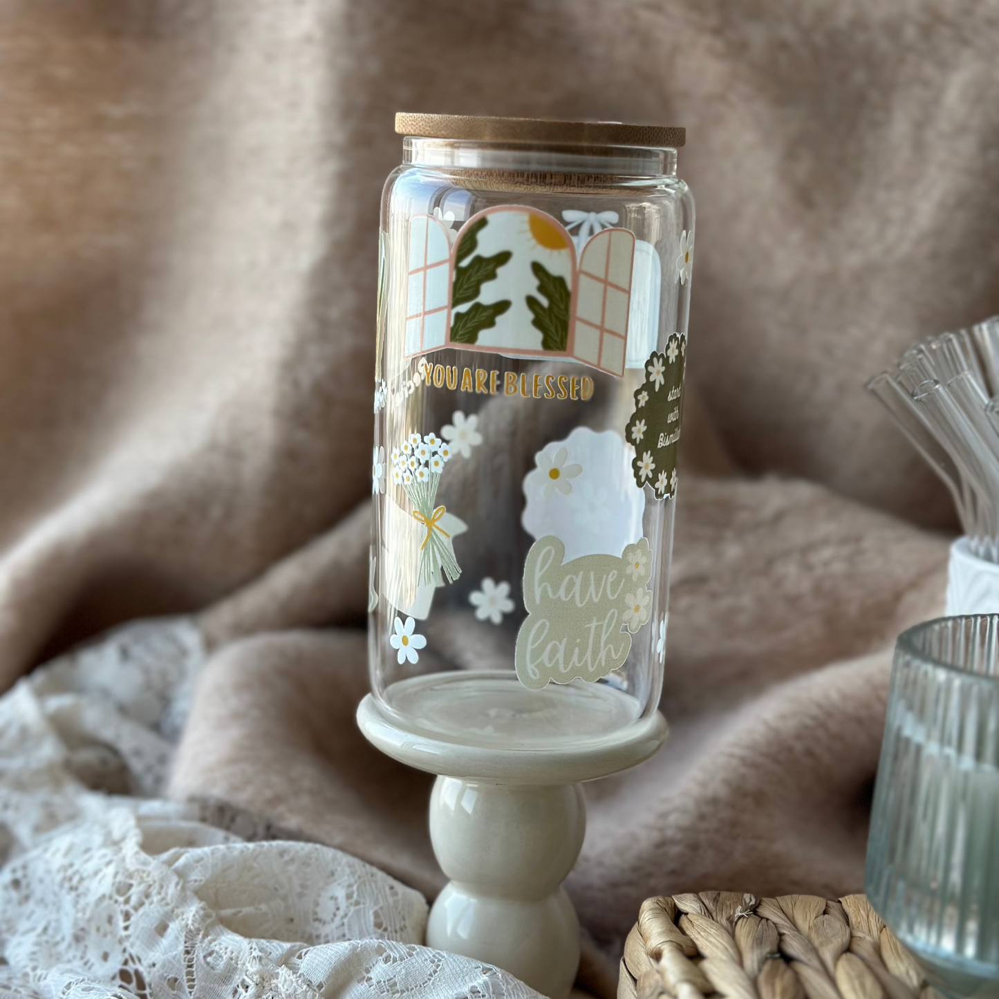 Islamic Reminders - Glass cup