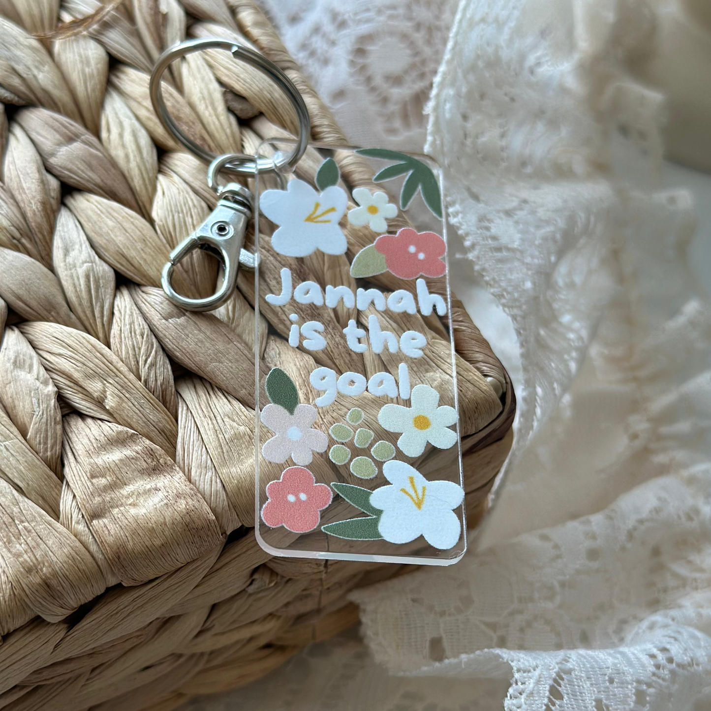 Jannah is the goal - Acrylic Keychain | Eid Gifts