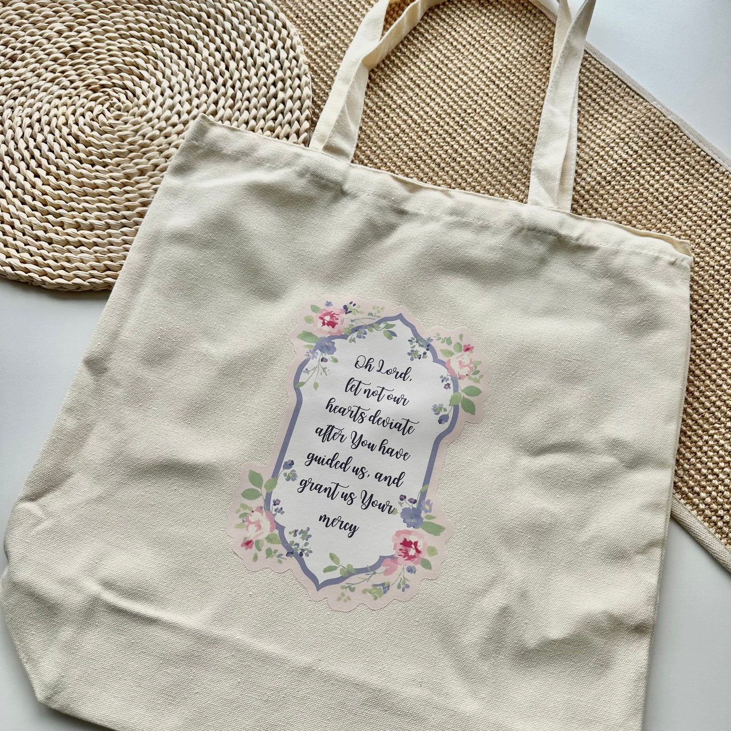 Oh Lord, Let Not Our Heart Deviate | Tote Bag