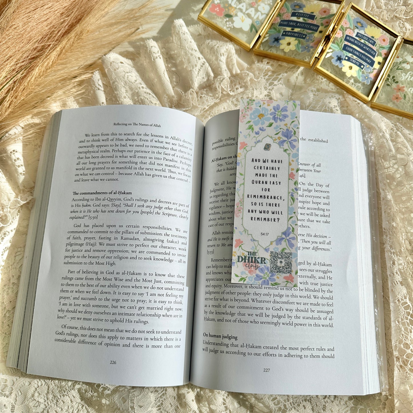 Ramadan Quran Tracker | Paper Bookmark