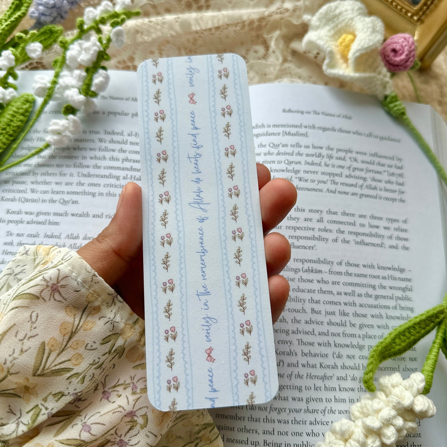 Verily, in the Remembrance of Allah... | Paper Bookmark