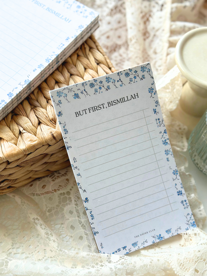 But First, Bismillah - Notepad | Eid Gifts