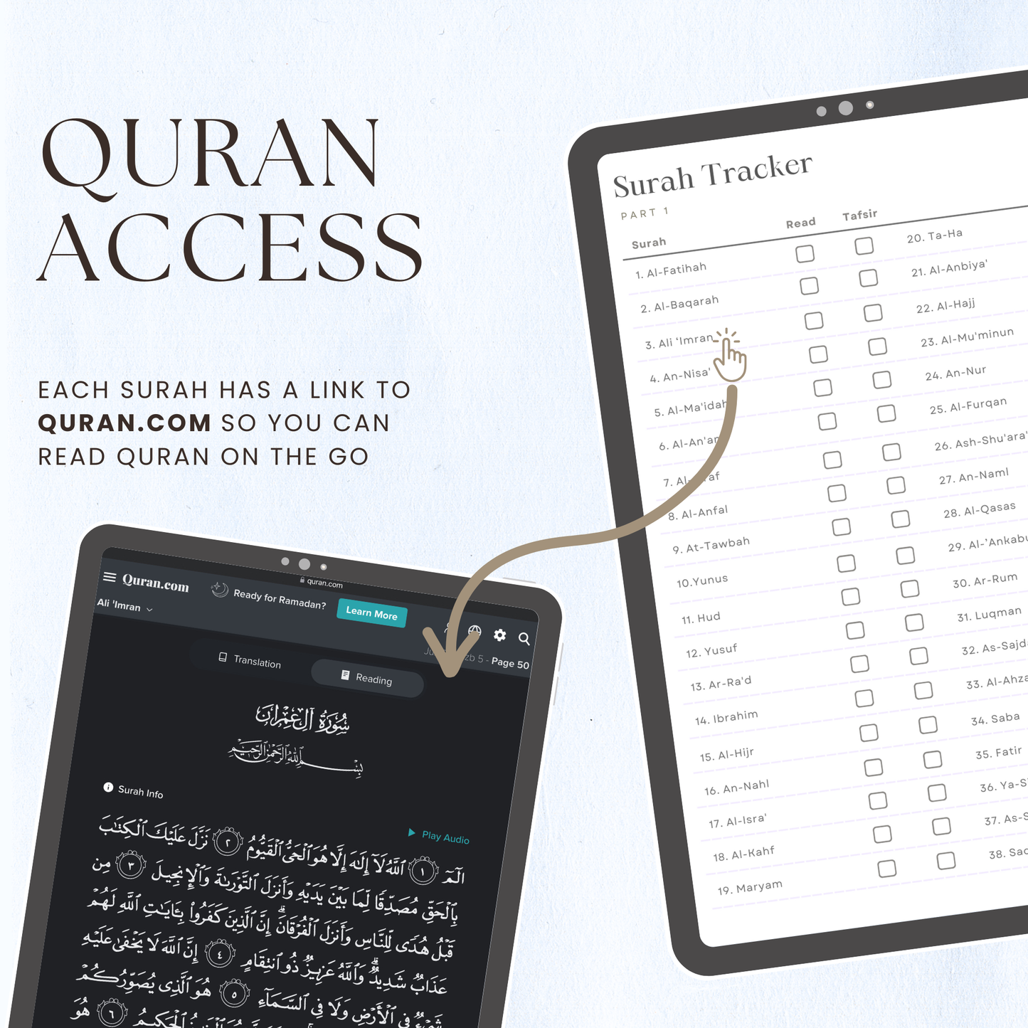 Ramadan Planner 2026 | Digital