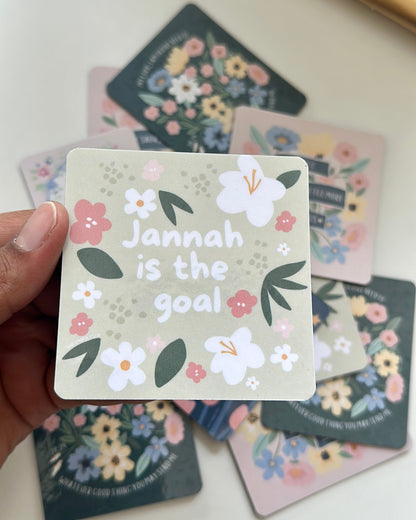 Jannah Is The Goal - Fridge Magnet | Eid Gifts