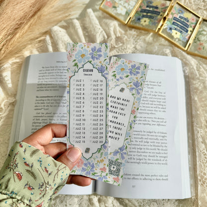 Ramadan Quran Tracker | Paper Bookmark