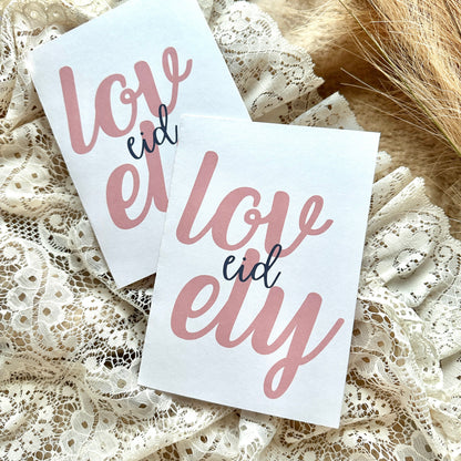 Lovely Eid - Greeting Card | Eid Gifts