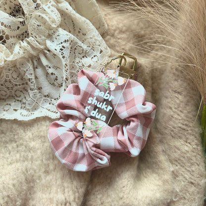 Pink Scrunchie Keychain | Eid Gifts