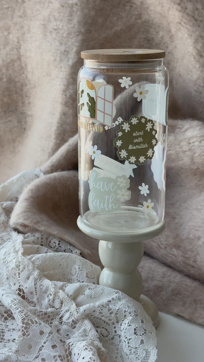 Islamic Reminders - Glass cup